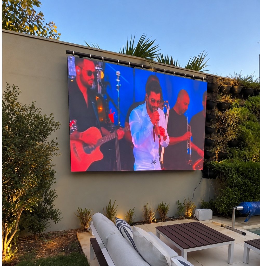 Écran LED Extérieur Villa & Jardin
